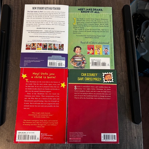 Childrens Chapter Book Bundle Classroom Library Collection Elementary Paperbacks - Picture 3 of 4